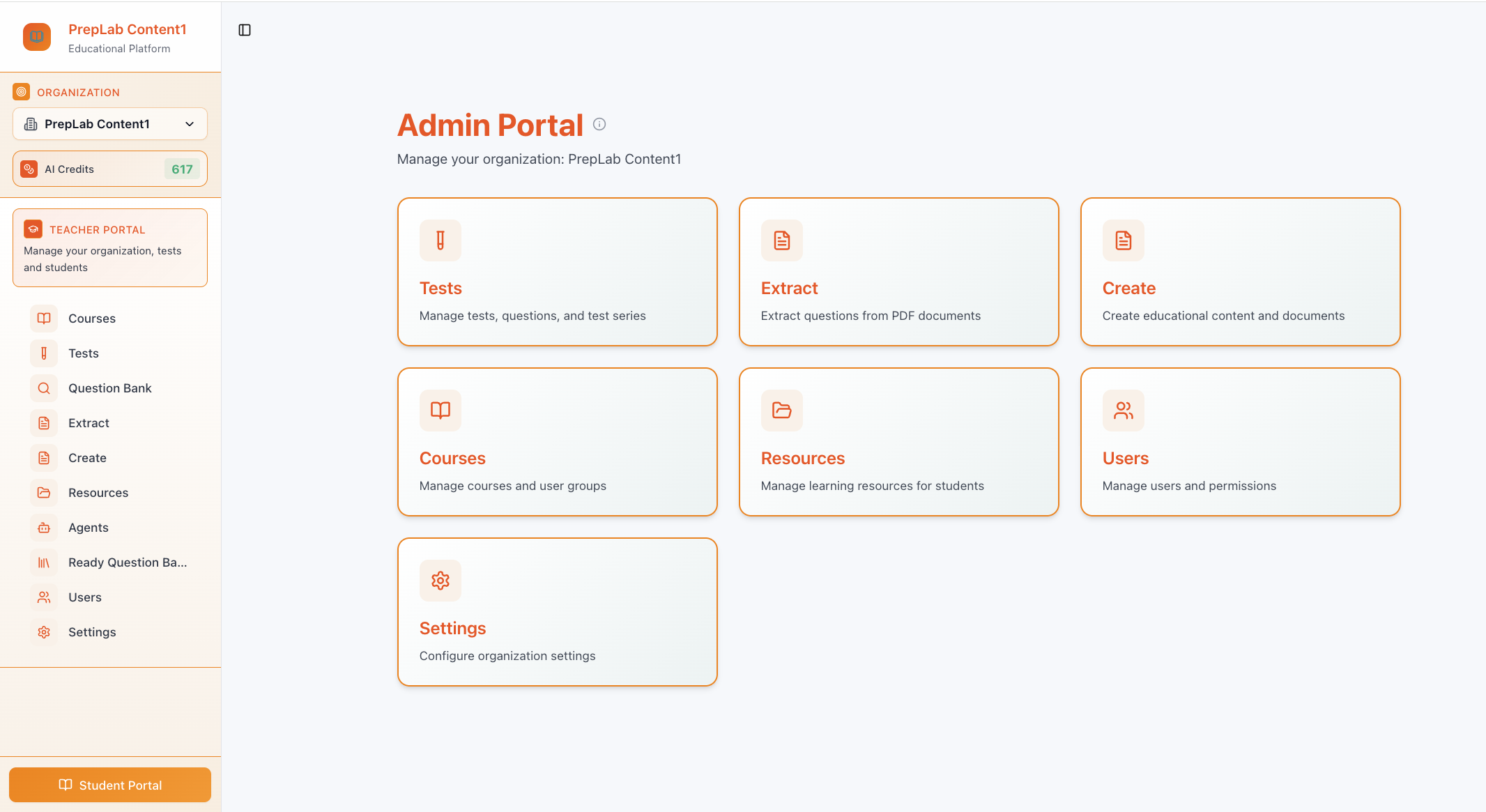 Smart Lead Scoring CRM interface